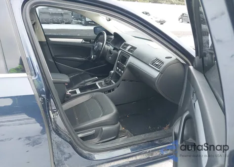 2012 Volkswagen Passat 2.0L Tdi Se из США, поврежденный, VIN 1VWBN7A32CC075925